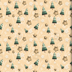 Cozy Christmas & New Year 3D Seamless Patterns