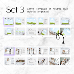 Canva Template Pack: 70 Editable Infographic Designs for Etsy Sellers