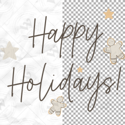 Vector illustration set features cozy and festive elements perfect for Christmas and winter