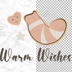 Vector illustration set features cozy and festive elements perfect for Christmas and winter