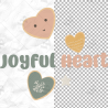 Vector illustration set features cozy and festive elements perfect for Christmas and winter