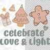 Vector illustration set features cozy and festive elements perfect for Christmas and winter