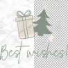 Vector illustration set features cozy and festive elements perfect for Christmas and winter