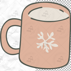 Vector illustration set features cozy and festive elements perfect for Christmas and winter