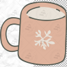 Vector illustration set features cozy and festive elements perfect for Christmas and winter