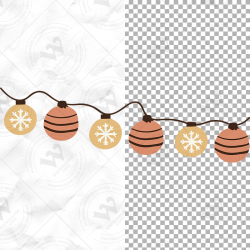 Vector illustration set features cozy and festive elements perfect for Christmas and winter