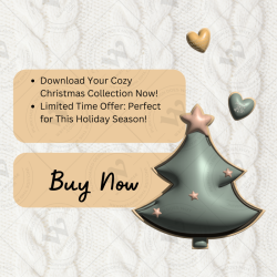 Cozy Christmas 3D Elements Collection - 24 Festive High-Resolution PNGs