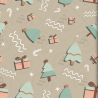 Christmas & New Year Pastel Pattern Set