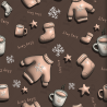 Cozy Christmas & New Year 3D Seamless Patterns