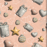 Cozy Christmas & New Year 3D Seamless Patterns