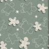 Christmas & New Year Pastel Pattern Set