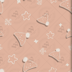 Christmas & New Year Pastel Pattern Set