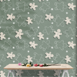 Christmas & New Year Pastel Pattern Set