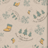 Christmas & New Year Pastel Pattern Set