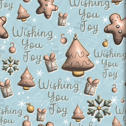 Cozy Christmas & New Year 3D Seamless Patterns