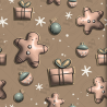 Cozy Christmas & New Year 3D Seamless Patterns