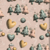 Cozy Christmas & New Year 3D Seamless Patterns