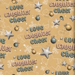 Cozy Christmas & New Year 3D Seamless Patterns