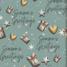 Cozy Christmas & New Year 3D Seamless Patterns