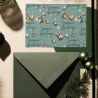 Cozy Christmas & New Year 3D Seamless Patterns