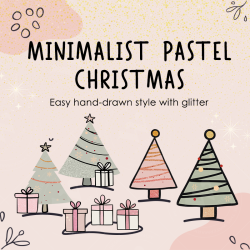 Minimalist Pastel Christmas...