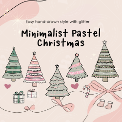 Minimalist Pastel Christmas...