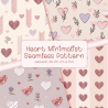 Minimalist Glittering Heart Seamless Pattern