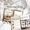 Airbnb Welcome Book Canva Template, Editable Host Binder, Printable House Manual Guide, Vacation Rental Guest Packet