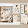 Airbnb Welcome Book Canva Template Editable Host Binder Printable House Manual Guide Vacation Rental Guest Packet