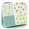 Neutral Floral Patterns | Minimalistic & Seamless