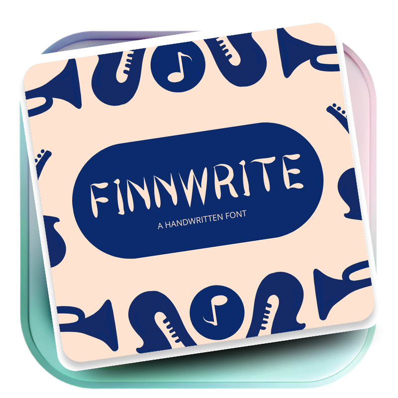 FinnWrite - a handwritten font
