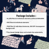 Minimalist Unicorn Clipart Pack, 21 Cute Vector Unicorns, PNG 300 DPI, SVG, AI, EPS Source Files Instant Download