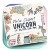 Minimalist Unicorn Clipart Pack, 15 Cute Vector Unicorns, PNG 300 DPI, SVG, AI, EPS Source Files Instant Download