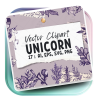 Minimalist Unicorn Clipart Pack, 17 Cute Vector Unicorns, PNG 300 DPI, SVG, AI, EPS Source Files Instant Download
