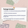 Minimalist Unicorn Clipart Pack, 13 Cute Vector Unicorns, PNG 300 DPI, SVG, AI, EPS Source Files Instant Download