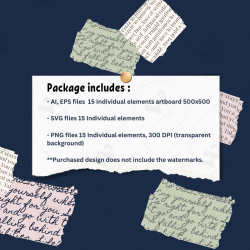 Minimalist Unicorn Clipart Pack, 15 Cute Vector Unicorns, PNG 300 DPI, SVG, AI, EPS Source Files Instant Download