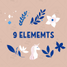 Minimalist Unicorn Clipart Pack, 9 Cute Vector Unicorns, PNG 300 DPI, SVG, AI, EPS Source Files Instant Download