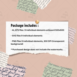 Minimalist Unicorn Clipart Pack, 9 Cute Vector Unicorns, PNG 300 DPI, SVG, AI, EPS Source Files Instant Download