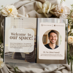 Airbnb Welcome Book Canva Template Editable Host Binder Printable House Manual Guide Vacation Rental Guest Packet