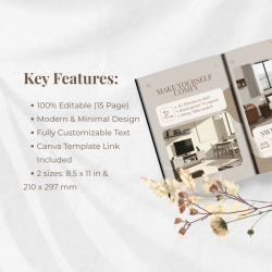 Airbnb Welcome Book Canva Template Editable Host Binder Printable House Manual Guide Vacation Rental Guest Packet