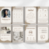 Airbnb Welcome Book Canva Template Editable Host Binder Printable House Manual Guide Vacation Rental Guest Packet