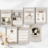 Airbnb Welcome Book Canva Template Editable Host Binder Printable House Manual Guide Vacation Rental Guest Packet