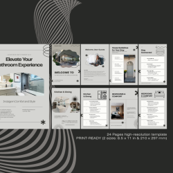 Airbnb Welcome Book Canva Template Editable Host Binder Printable House Manual Guide Vacation Rental Guest Packet