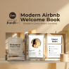 Airbnb Welcome Book Canva Template Editable Host Binder Printable House Manual Guide Vacation Rental Guest Packet