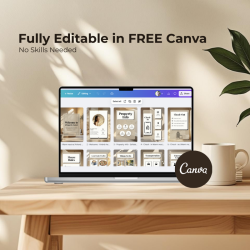 Airbnb Welcome Book Canva Template Editable Host Binder Printable House Manual Guide Vacation Rental Guest Packet
