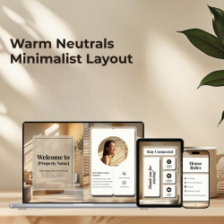 Airbnb Welcome Book Canva Template Editable Host Binder Printable House Manual Guide Vacation Rental Guest Packet