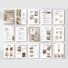 Airbnb Welcome Book Canva Template Editable Host Binder Printable House Manual Guide Vacation Rental Guest Packet