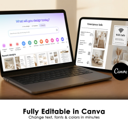 Airbnb Welcome Book Canva Template Editable Host Binder Printable House Manual Guide Vacation Rental Guest Packet