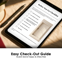 Airbnb Welcome Book Canva Template Editable Host Binder Printable House Manual Guide Vacation Rental Guest Packet
