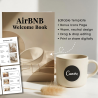 Airbnb Welcome Book Canva Template Editable Host Binder Printable House Manual Guide Vacation Rental Guest Packet